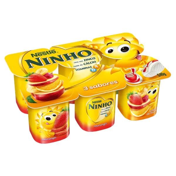 Iogurte Ninho 3 Sabores - 540gr - Imagem 1