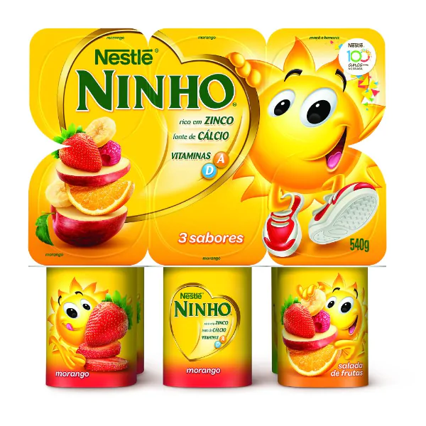 Iogurte Ninho 3 Sabores - 540gr - Imagem 2