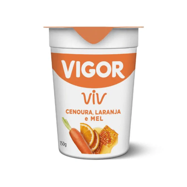 Iogurte Vigor Laranja/Cenoura - 150gr - Imagem 1