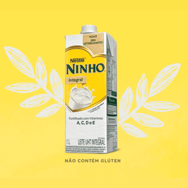 Leite UHT Integral Ninho Sem Estabilizantes - 1L - Imagem 2