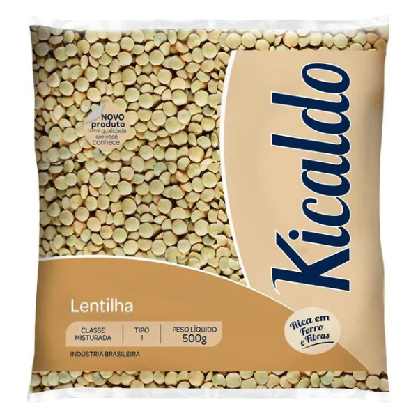 Lentilha Kicaldo Tipo 1 - 500gr