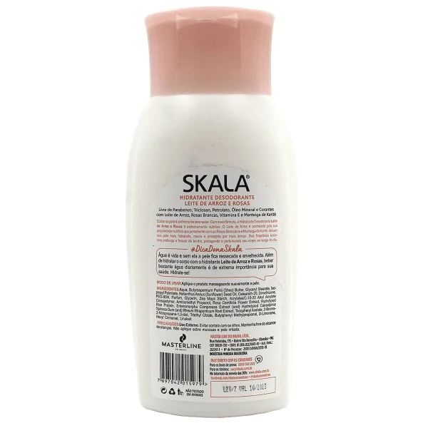 Loção Hidratante Skala Rosas e Amêndoas - 400ml - Imagem 2