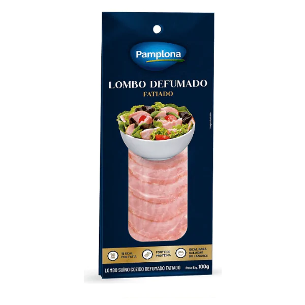 Lombo Fatiado Pamplona - 100gr - Imagem 1