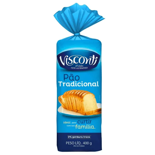 Pão de Forma Visconti - 400gr