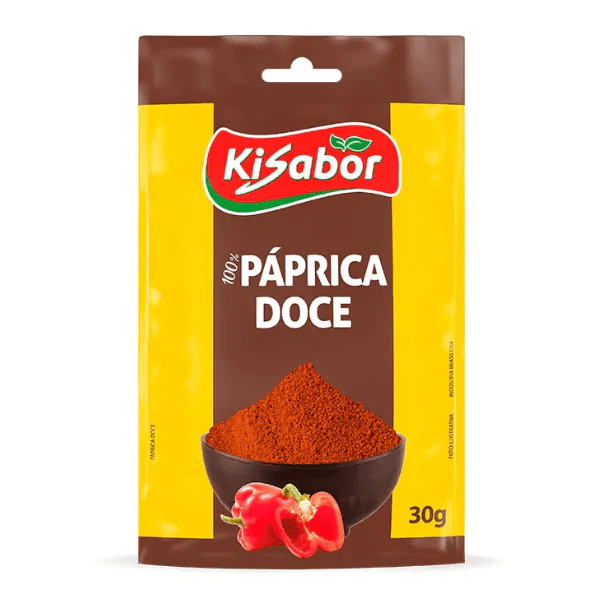 Páprica Doce Kisabor Embalagem - 30gr - Imagem 1