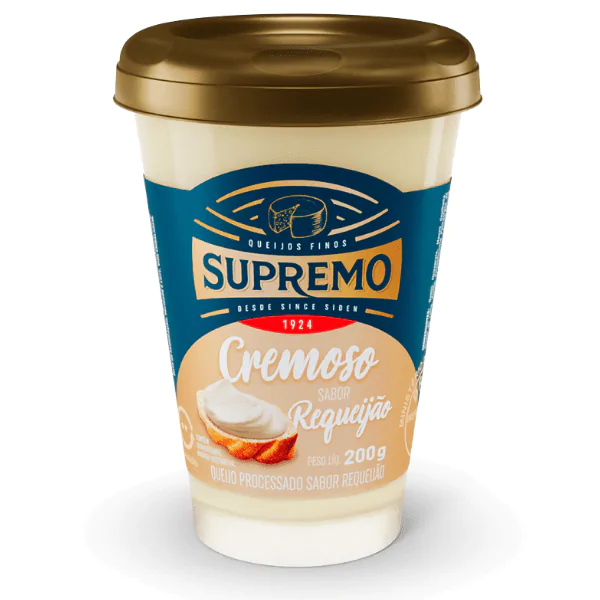 Queijo Processado Sabor Requeijão Supremo - 200gr - Imagem 1