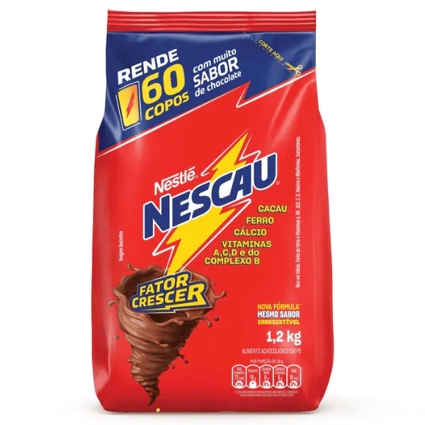 Achocolatado em Pó Nescau - 1,2Kg - Imagem 1