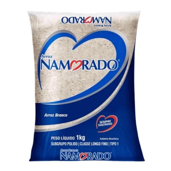 Arroz Branco Tipo 1 Namorado - 1Kg - Imagem 1