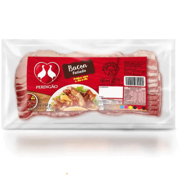 Bacon Perdigão Fatiado - 250gr - Imagem 1