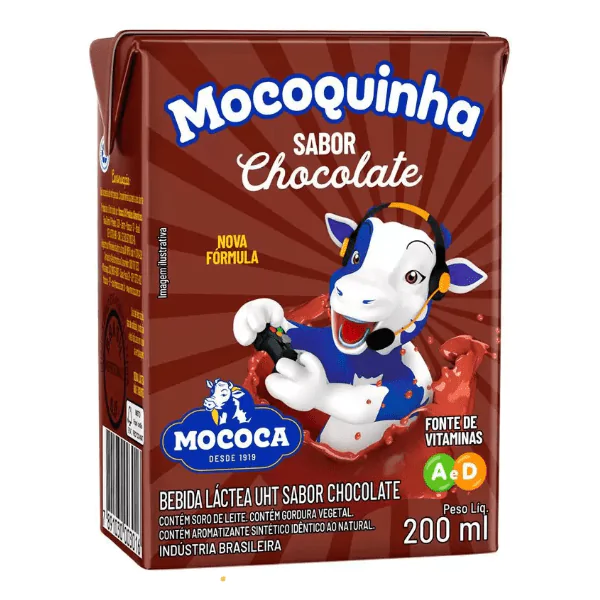 Bebida Láctea Mocoquinha - 200ml-1 Bebida Láctea Achocolatado Mocoquinha - 200ml - Imagem 1