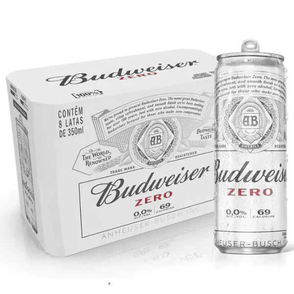 Cerveja Budweiser Zero - 350ml - Imagem 2