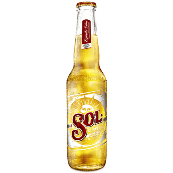Cerveja Sol Premium Long Neck - 330ml - Imagem 1