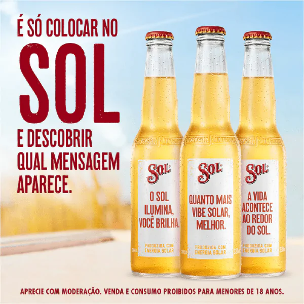 Cerveja Sol Premium Long Neck - 330ml - Imagem 2