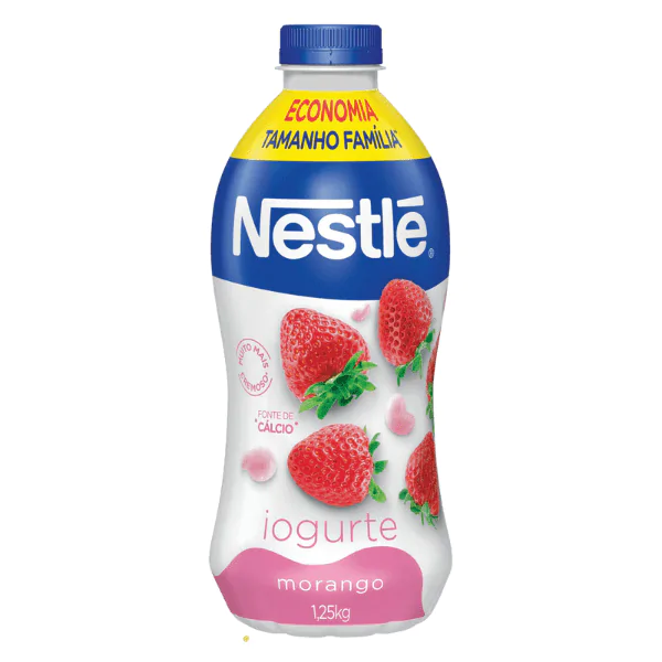 Iogurte Nestlé Morango - 1,25Kg - Imagem 1