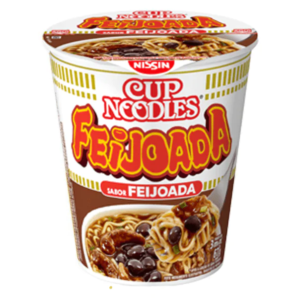 Macarrão Instantâneo Cup Noodle Feijoada - 67gr - Imagem 1