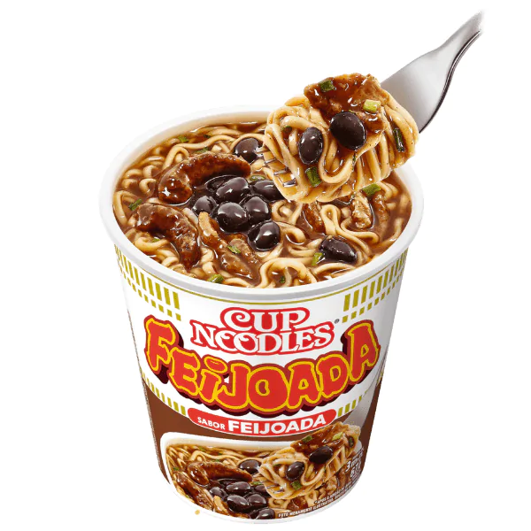 Macarrão Instantâneo Cup Noodle Feijoada - 67gr - Imagem 2