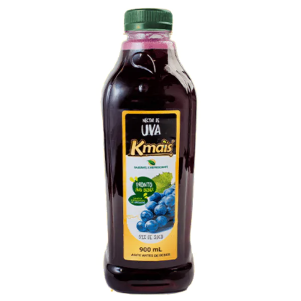 Néctar de Uva Kmais - 900ml Suco Néctar de Uva Kmais - 900ml - Imagem 1