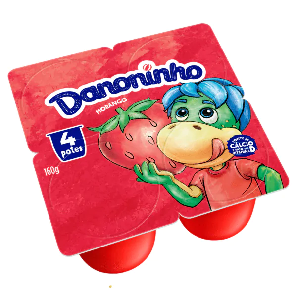 Petit Suisse Danoninho - 160gr-1 Iogurte Petit Suisse Danoninho - 160gr - Imagem 1