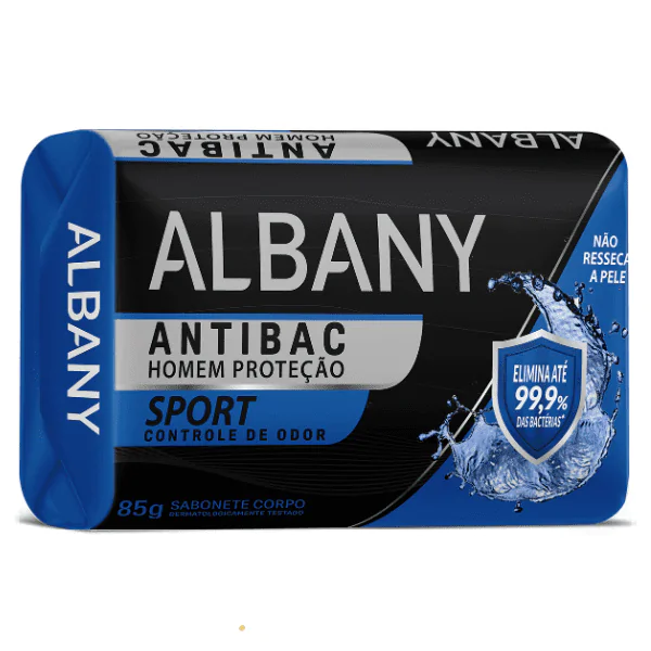 Sabonete Albany Sport - 85gr-1 Sabonete Albany Sport - 85gr - Imagem 1