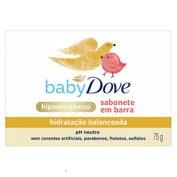Sabonete Dove Baby Hidratação Balanceada - 70gr - Imagem 1