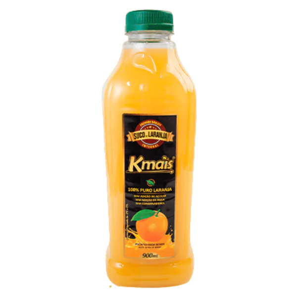 Suco de Laranja 100% Integral Kmais - 900ml - Imagem 1