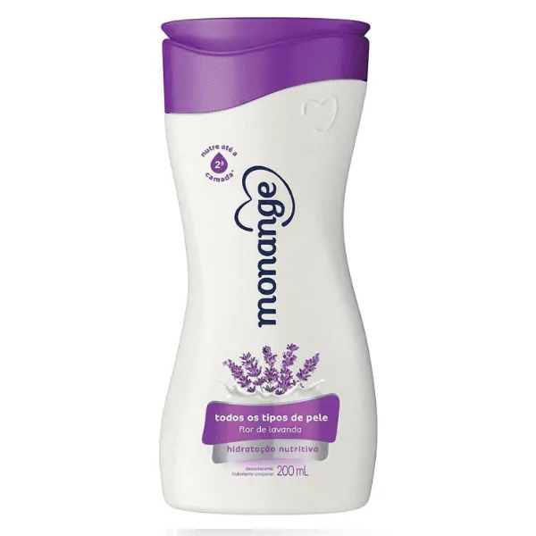 Creme Hidratante Monange Flor de Lavanda - 200ml