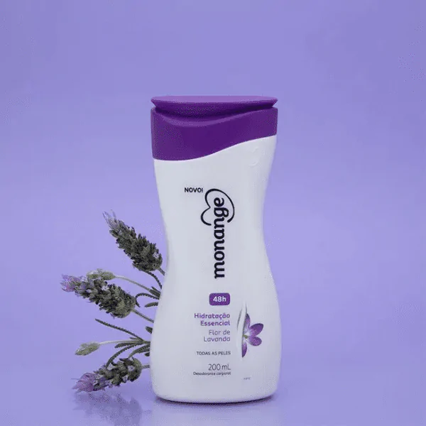 Creme Hidratante Monange Flor de Lavanda - 200ml - Imagem 2