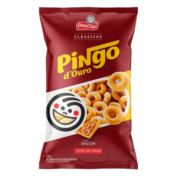 Salgadinho Pingo de Ouro Bacon - 76gr