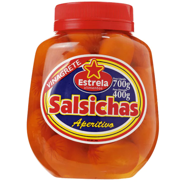 Salsicha Conserva Estrela - 400gr - Imagem 1