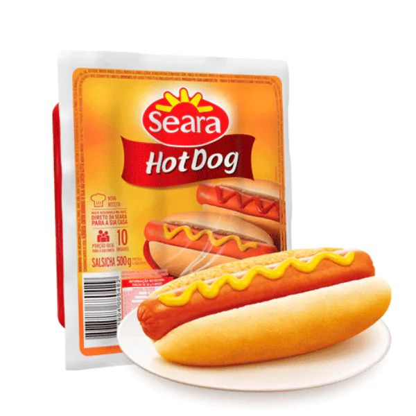 Salsicha Hot Dog Seara - 500gr - Imagem 2