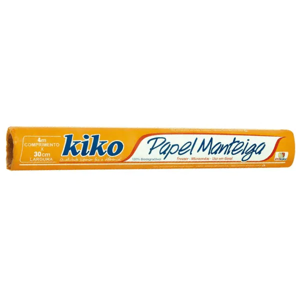 Papel Manteiga Kiko Rolo - 30cm x 4m