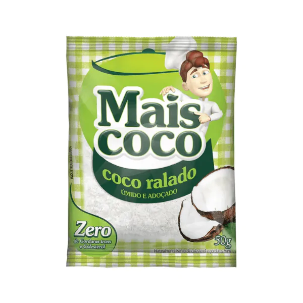 Coco Ralado Mais Coco - 50gr - Imagem 1