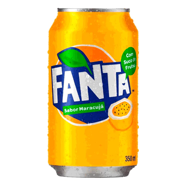 Refrigerante Fanta Maracujá Lata - 350ml