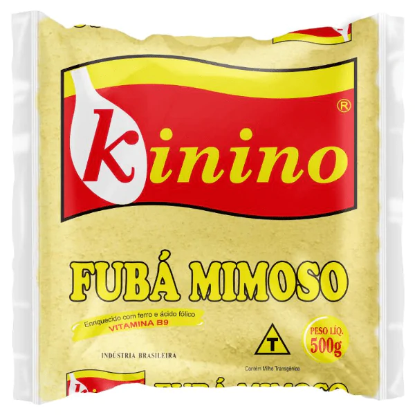 Fubá Kinino - 500gr-1 Fubá Mimoso Kinino - 500gr - Imagem 1