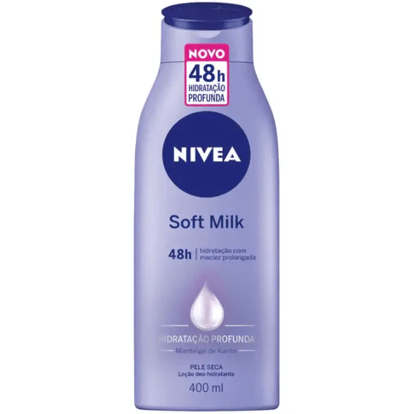 Hidratante Nivea Soft Milk Pele Seca - 400ml