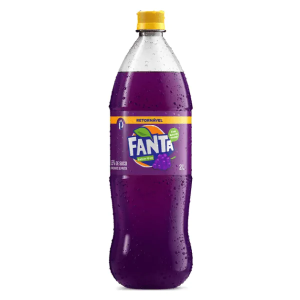 Refrigerante Fanta Uva Retornável - 2L - Imagem 1