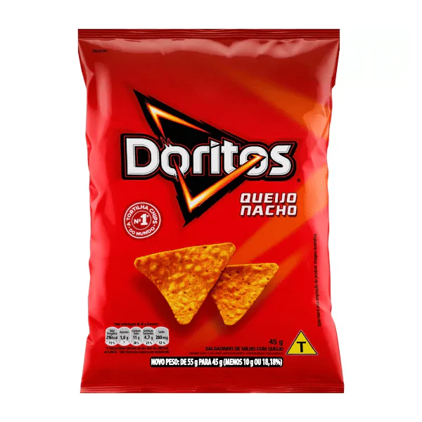Salgadinho Doritos Sabor Queijo Nacho - 37gr