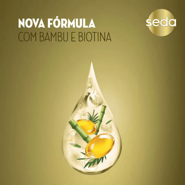 Shampoo Seda Bambu e Biotina - 325ml - Imagem 5