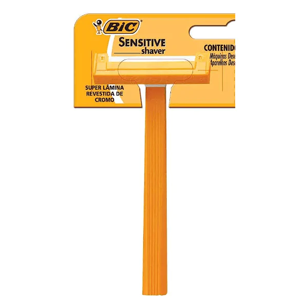 Aparelho de Barbear Bic Sensitive - 1und