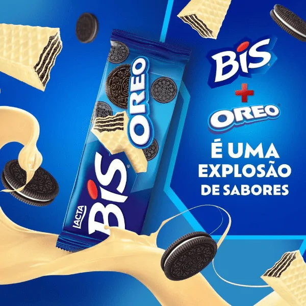 Bis Lacta Chocolate Branco com Oreo - 100,8gr - Imagem 3