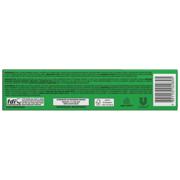Creme Dental Close-Up Tripla Menta - 70gr - Imagem 2