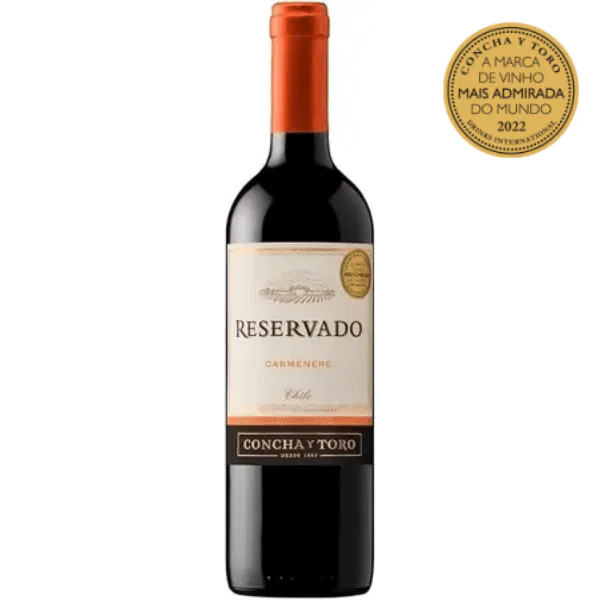 Vinho Tinto Meio Seco Concha Y Toro Carménère - 750ml - Imagem 1