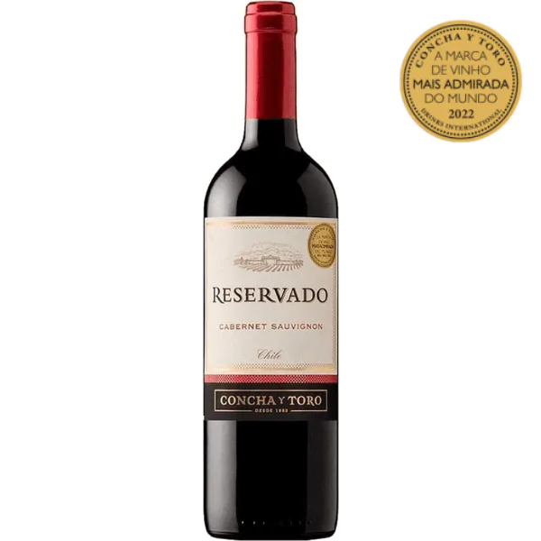 Vinho Tinto Meio Seco Concha Y Toro Reservado - 750ml - Imagem 1