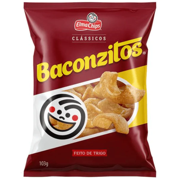 Salgadinho Elma Chips Baconzitos - 86gr