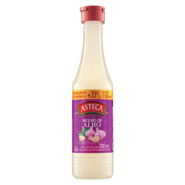 Molho de Alho Asteca - 200ml