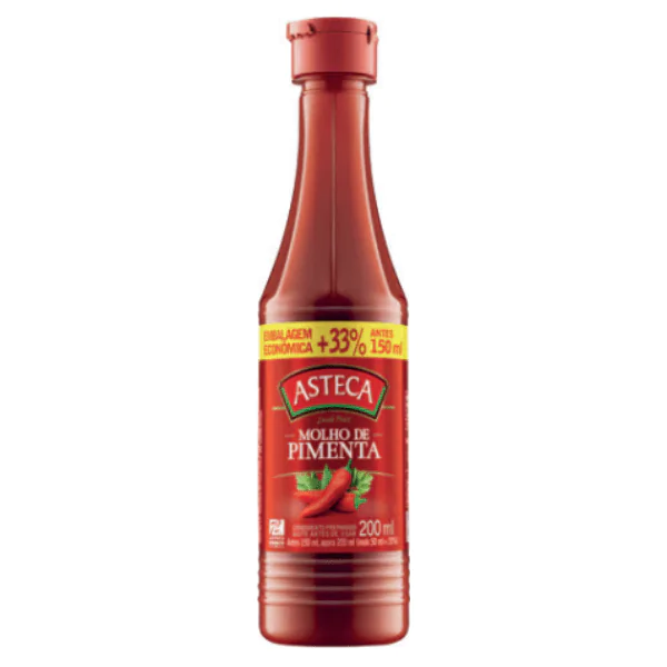 Molho Pimenta Asteca - 200ml