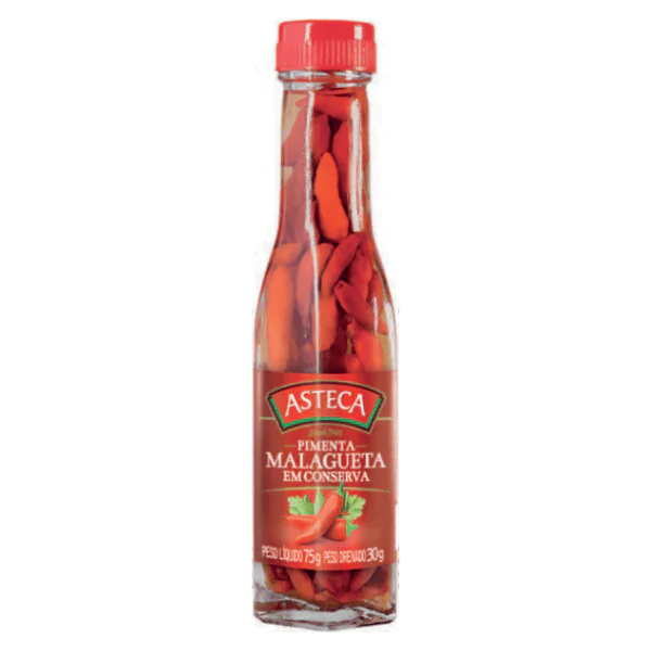 Pimenta Malagueta Conserva Asteca - 75gr