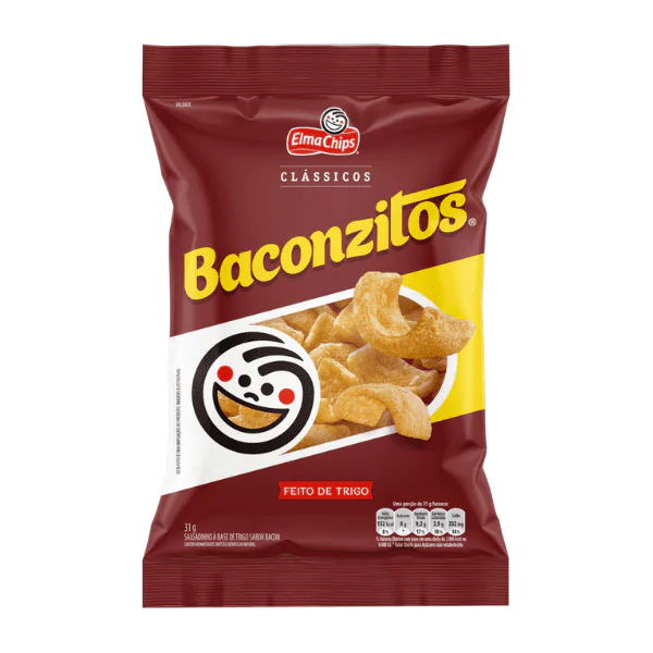Salgadinho Baconzitos - 31gr