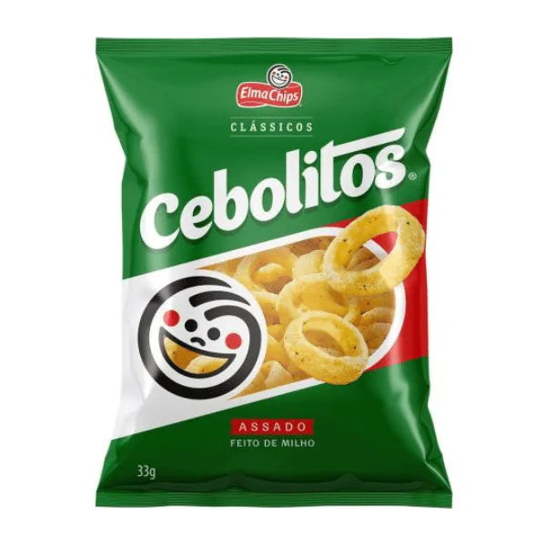 Salgadinho Elma Chips Cebolitos - 33gr