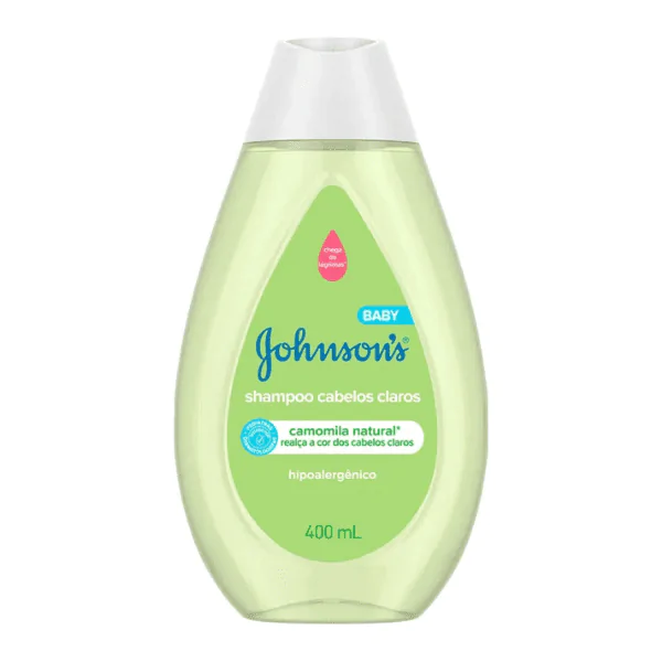 Shampoo Infantil Johnson's Baby Cabelos Claros - 400ml
